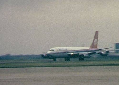 Boeing 707-123B of Cyprus Airways.