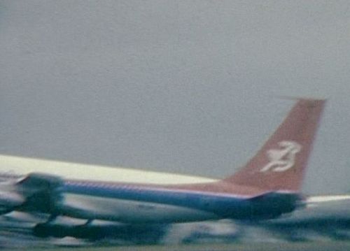 Boeing 707-123B of Cyprus Airways.